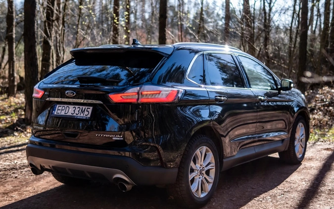 Ford EDGE cena 86000 przebieg: 112000, rok produkcji 2019 z Poddębice małe 211